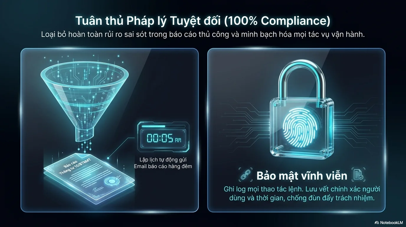 Automated compliance reporting