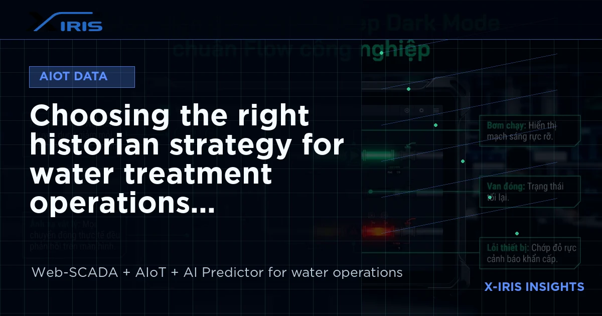 Choosing the right historian strategy for water treatment operations