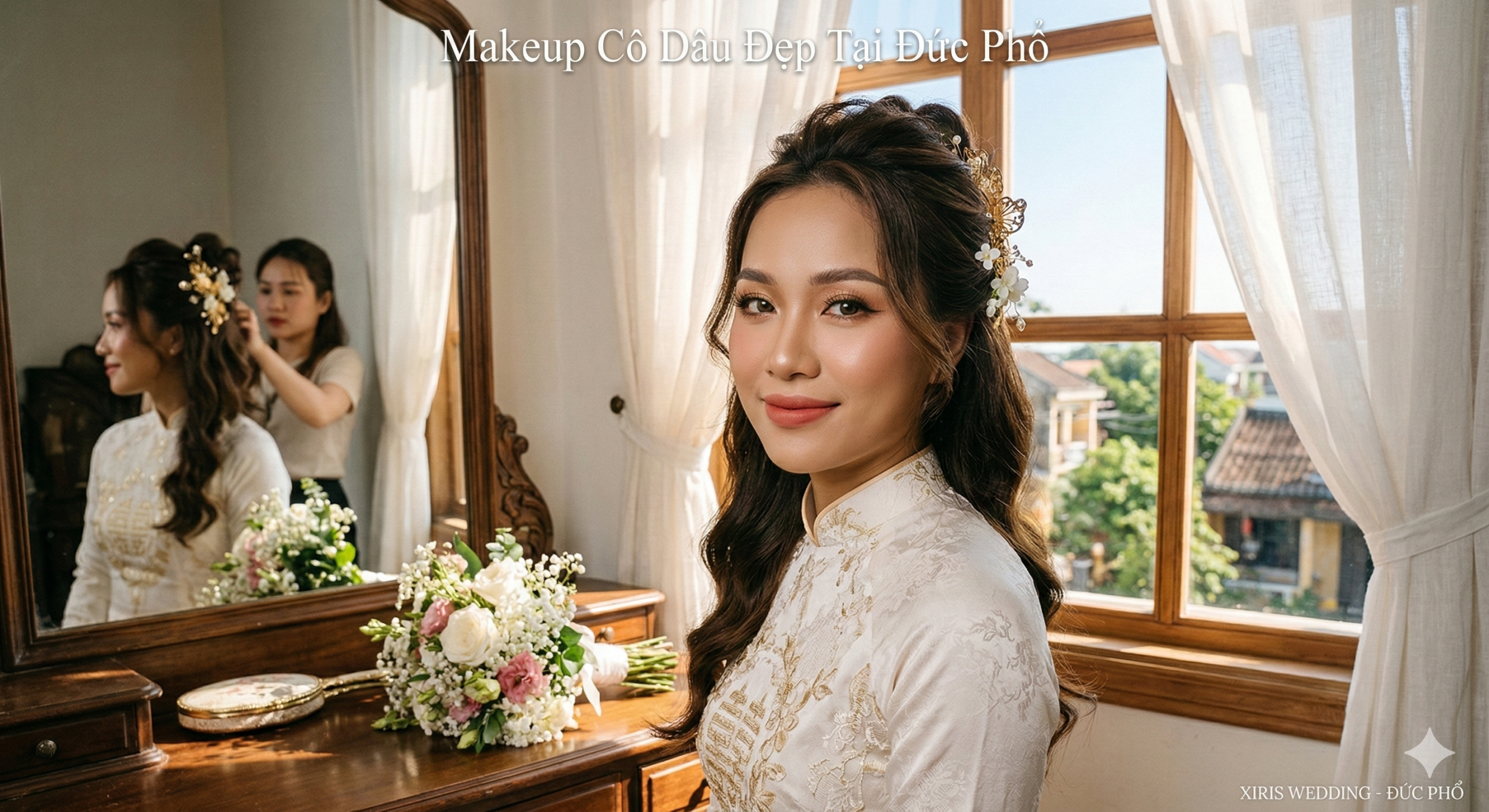 Makeup Cô Dâu Đẹp Tại Đức Phổ